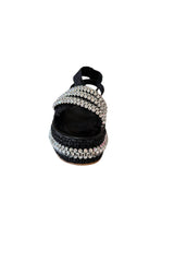 Sandali da donna Fiorina in rafia con strass