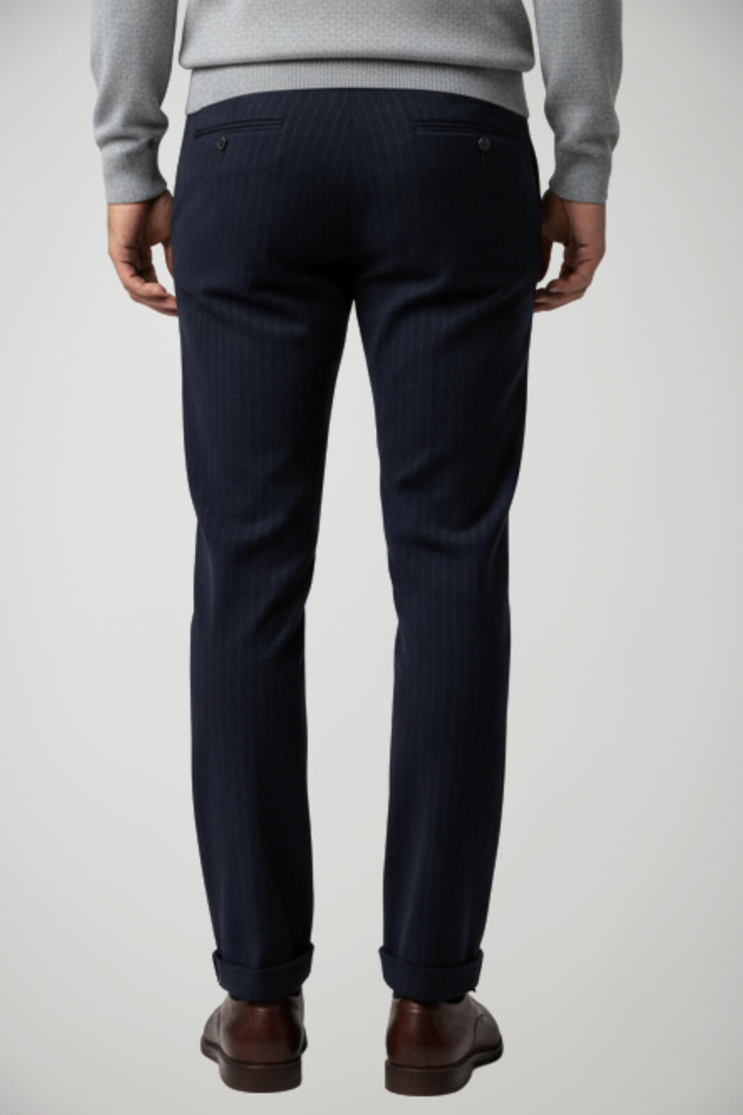 Pantaloni da uomo Four.ten in fantasia gessata