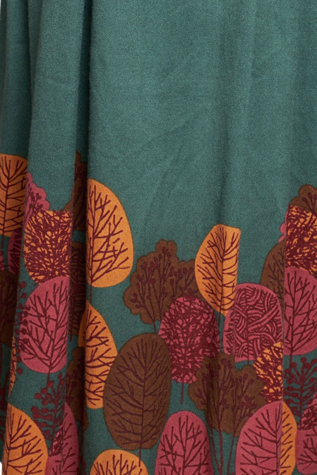 Gonna lunga stampa floreale dettaglio