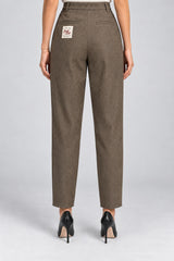 Front Street Pantaloni Donna Chino Fantasia Spinata