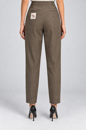 Front Street Pantaloni Donna Chino Fantasia Spinata