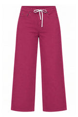 Front Street Pantaloni Donna Cinque Tasche Wide Leg