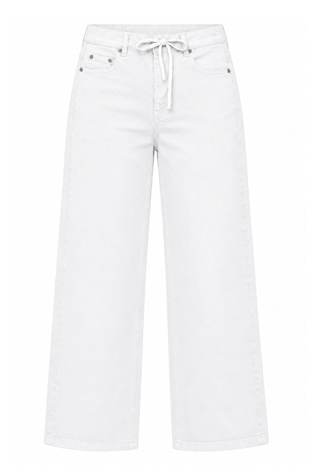 Front Street Pantaloni Donna Cinque Tasche Wide Leg