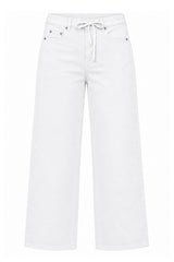 Front Street Pantaloni Donna Cinque Tasche Wide Leg