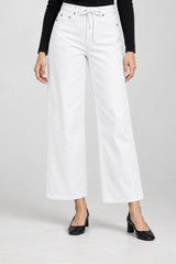 Front Street Pantaloni Donna Cinque Tasche Wide Leg