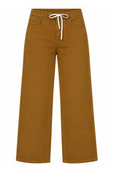 Front Street Pantaloni Donna Cinque Tasche Wide Leg