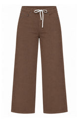 Front Street Pantaloni Donna Cinque Tasche Wide Leg