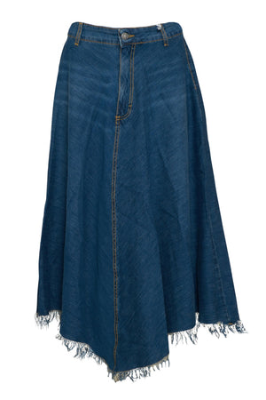 Eco Gonna a ruota in denim