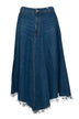 Eco Gonna a ruota in denim