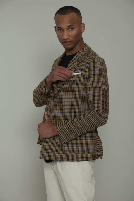 Daniele Alessandrini Men's Double Breasted Jacket