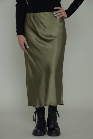 Dixie Women's Satin Skirt