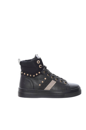 Zapatillas de mujer doradas y doradas HIGH TOP