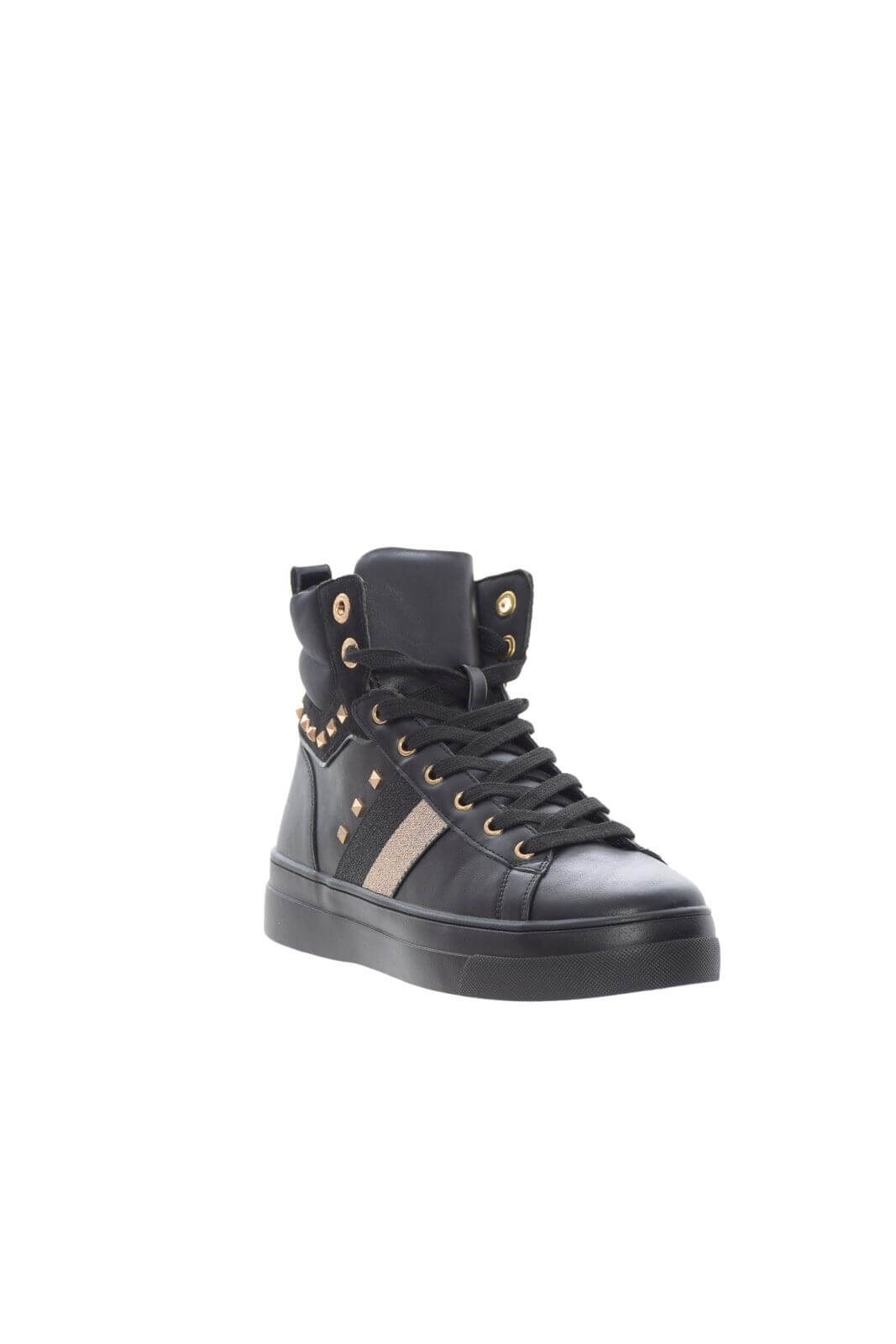 Gold & Gold Sneakers Donna HIGH TOP