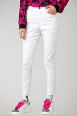 Gaelle Women's Skinny Jeans with Logo Belt Loop
