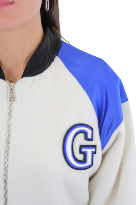Gaelle Cazadora bomber oversize de mujer con detalles de raso