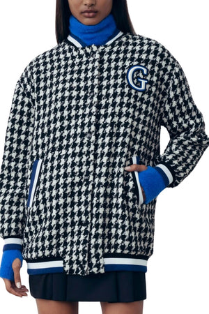 Gaelle Bomber Women's Long Cloth Jacket