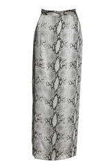Dixie Women's Python Longuette Skirt