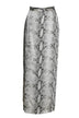 Dixie Women's Python Longuette Skirt