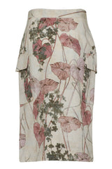 Dixie Floral Print Cargo Skirt