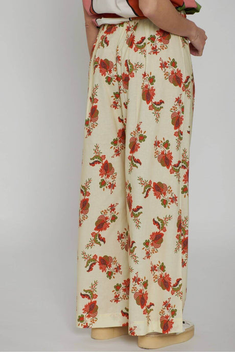 Pantalones con estampado floral para mujer Cristina Beautiful Life