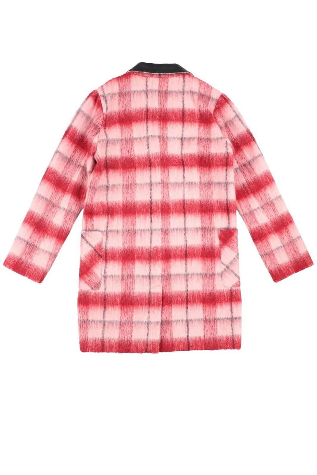 Liu Jo Kids Tartan Pattern Coat for Girls