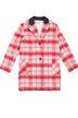 Abrigo con estampado de tartán para niñas Liu Jo Kids