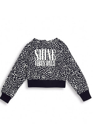 Sudadera infantil Liu Jo SHINE VIBES ONLY