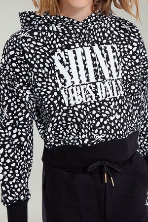 Sudadera infantil Liu Jo SHINE VIBES ONLY