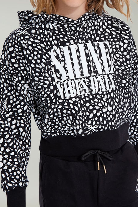 Sudadera infantil Liu Jo SHINE VIBES ONLY