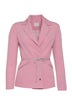 D'Elle women's jacket with rhinestones on the belt