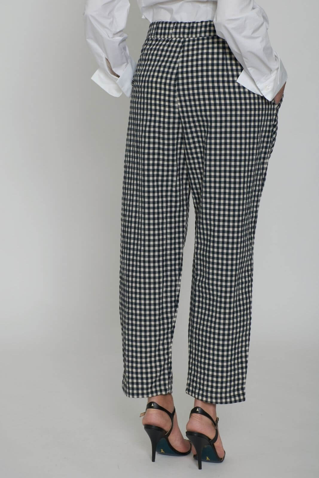 Pantalones Vichy de mujer de Chiara Cocòl