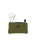 Gabs women's leather key holder / Olive