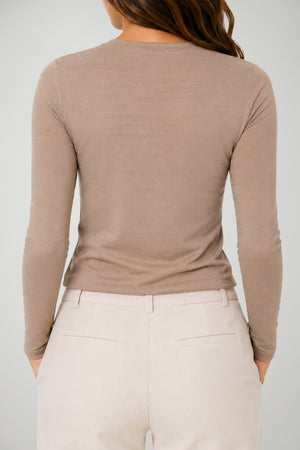 Gaëlle T-shirt Donna Maniche Lunghe