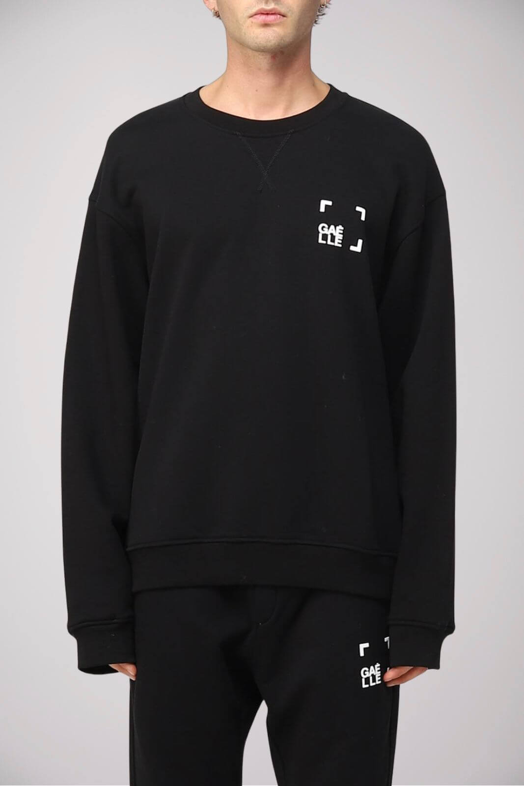 Gaelle Felpa Uomo girocollo stampa logo