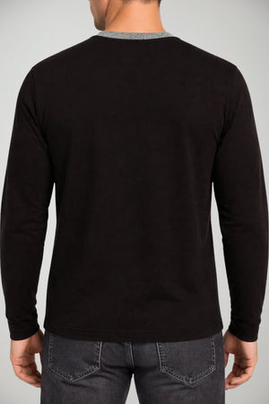 Maglia da uomo Gaelle a girocollo maniche lunghe con logo