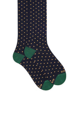 Gallo Calza Uomo Fantasia a Pois / Navy
