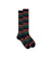 Gallo Calza Uomo rigata / Navy- Multicolore