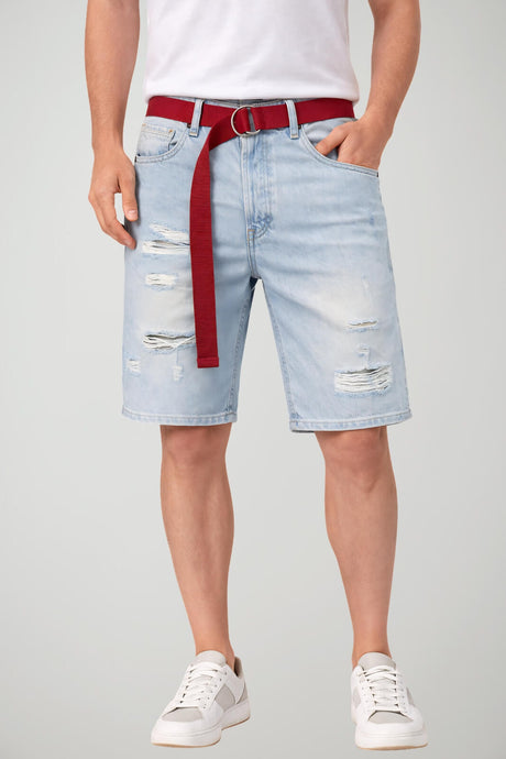 Gianni Lupo Bermuda Uomo in Denim