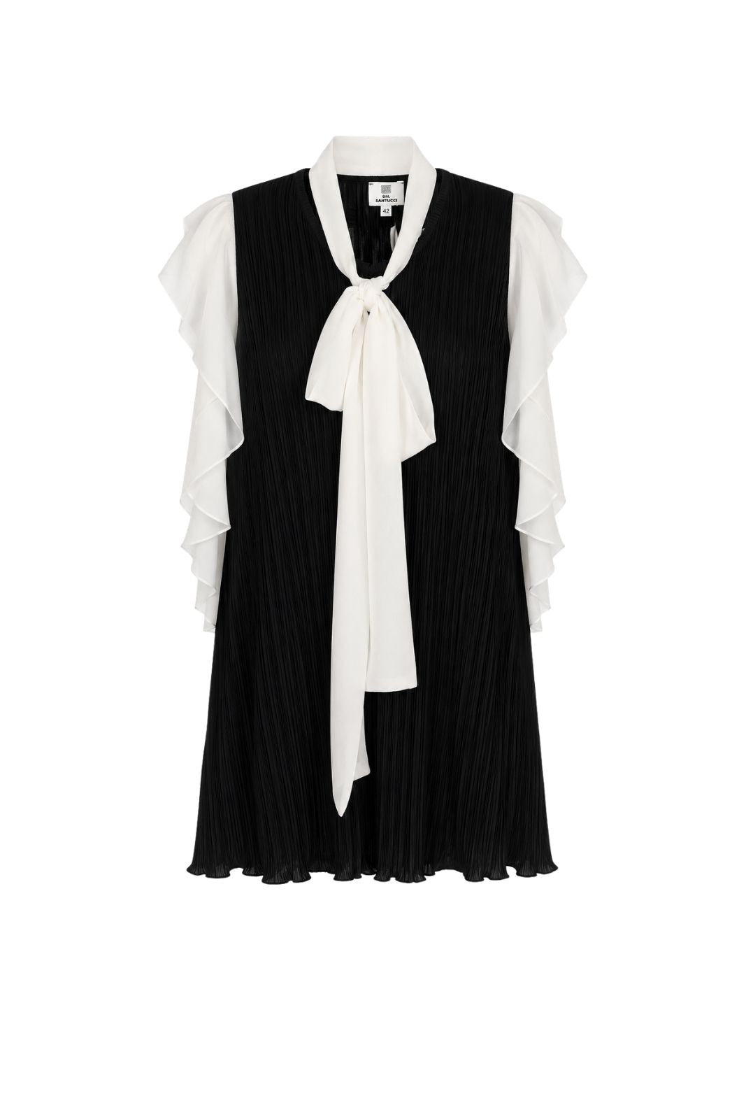Gil Santucci Blusa Donna Plissé con Rouge