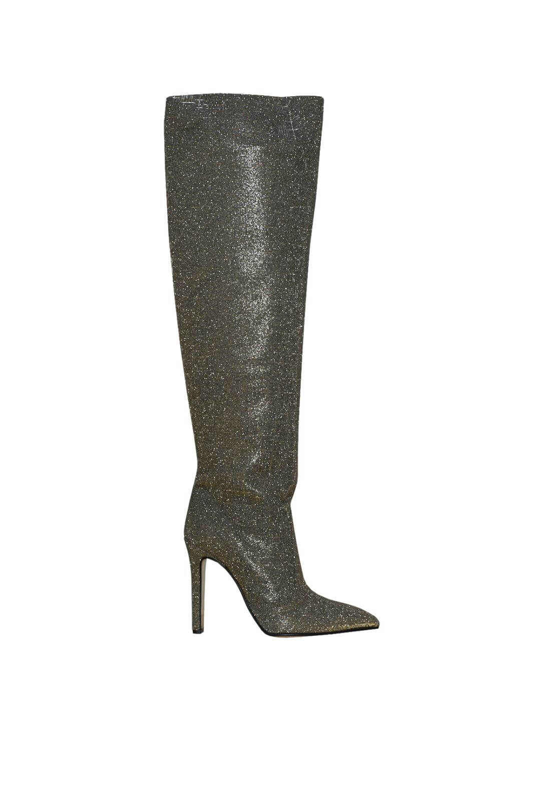 Ginevra Neri Stivali Donna glitterati