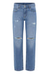 God Save Denim Jeans Donna Cinque Tasche Slim Fit