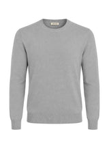 Gran Sasso Maglia Uomo Collo a Coste Inglesi in Misto Lana