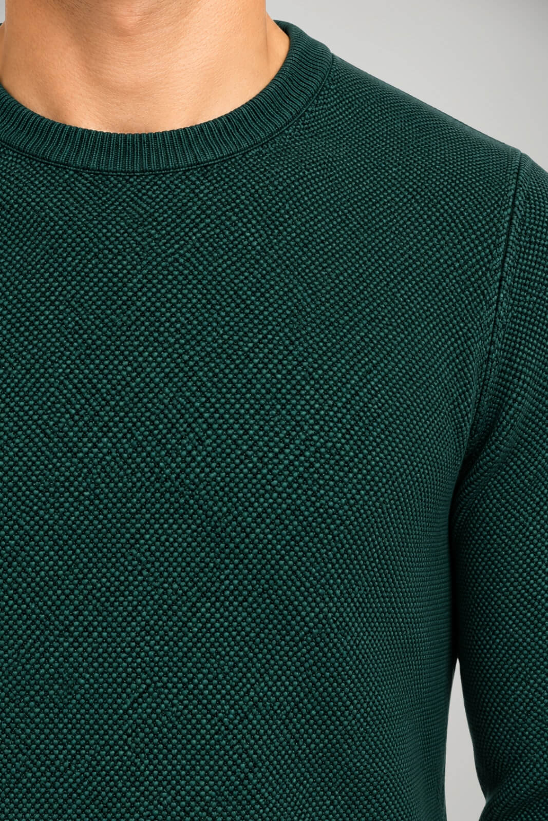 Gran Sasso Maglia Uomo Lavorazione a Nido d’Ape