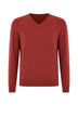 Gran Sasso Maglia Uomo Scollo a V in Misto Lana