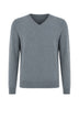 Gran Sasso Maglia Uomo Scollo a V in Misto Lana