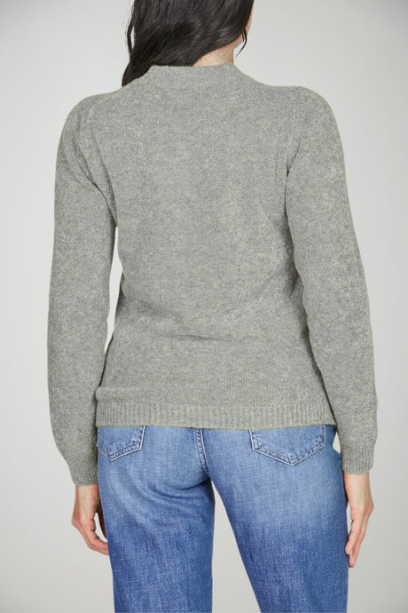Maglione donna Gran Sasso a girocollo retro