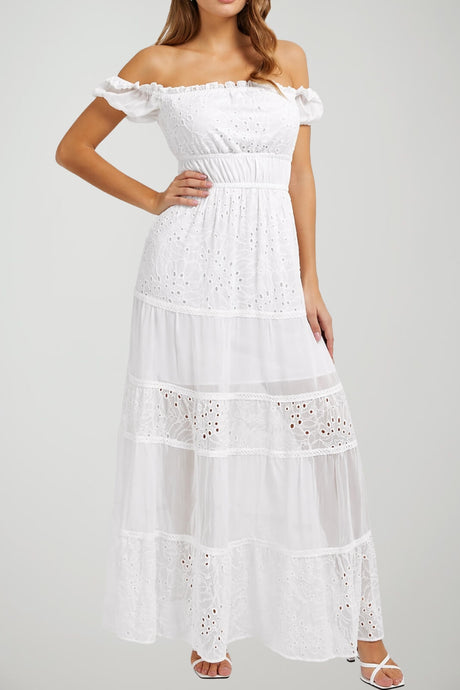 Guess Abito Donna in pizzo sangallo