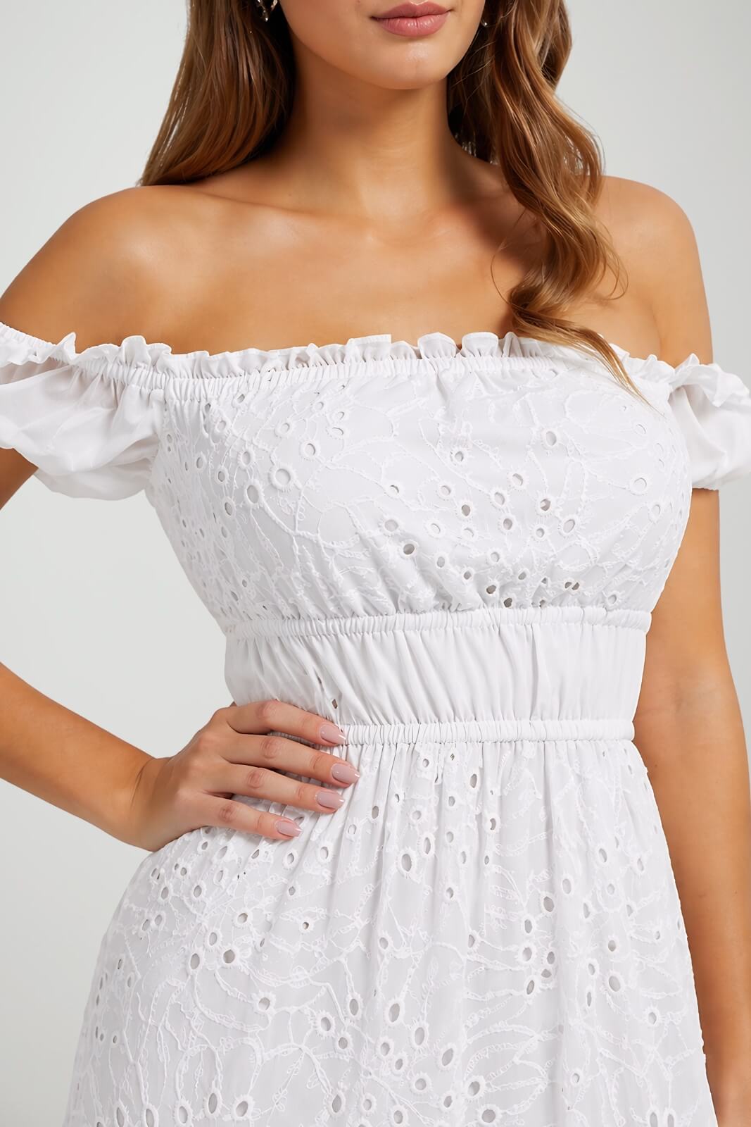 Guess Abito Donna in pizzo sangallo