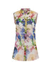 Guess Camicia Donna smanicata stampa floreale