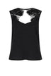 Guess Canotta Donna in raso e pizzo